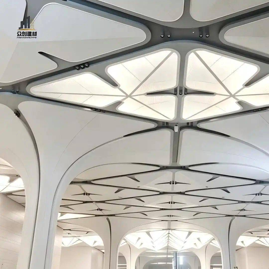 Custom-Shaped Aluminum Ceilings